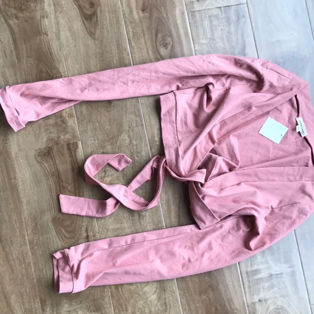 Pink Silence and Noise wrap top - Picture 3 of 3